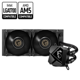 Enfriamiento Liquido Msi Mag Coreliquid P240 240mm 1200, 1700, Am4, Am5